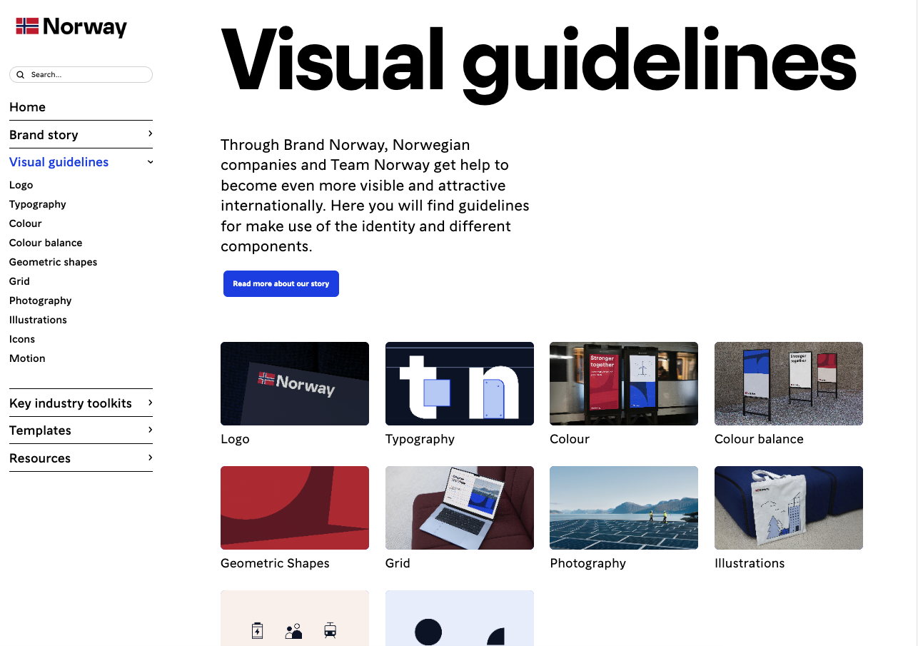 Visual guidelines